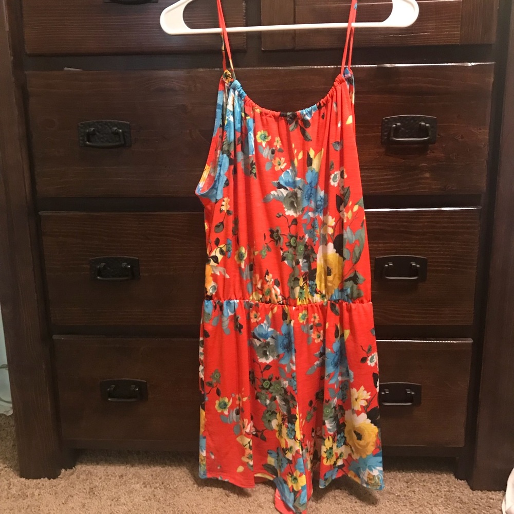 Pink Lily Boutique Because of Your Love Romper